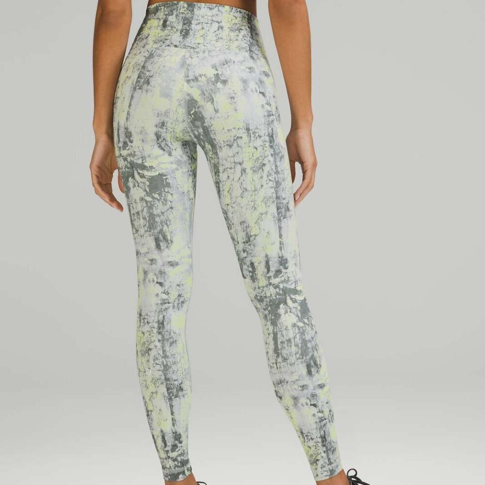 Lululemon Wunder Train High-Rise Tight 25" - 10 Cinder Grain Smoked Spruce Multi - Picture 2 of 6